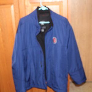 Men's Chicago Cubs Antigua Royal Traverse Full-Zip